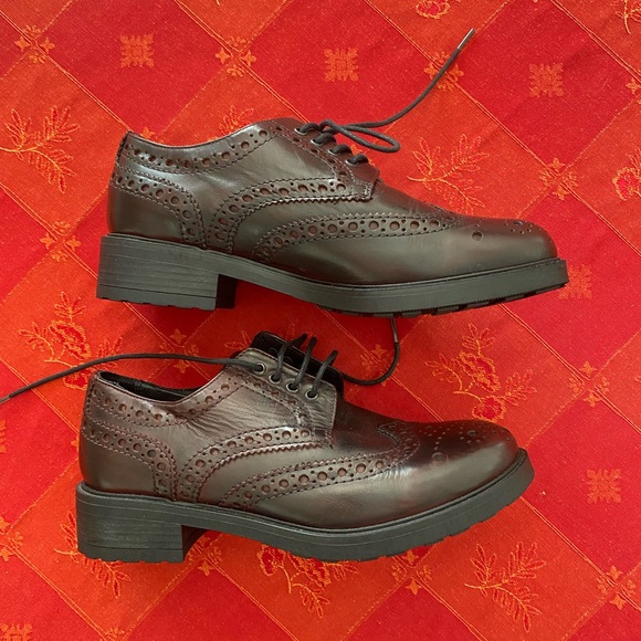 Wingtip Oxford leather shoes - Picture 4 of 6